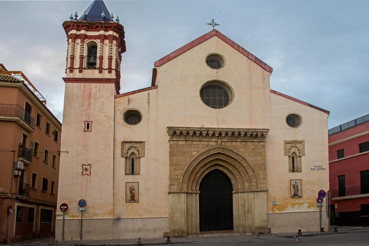 Casa Plaza De San Roman Sevilla Buitenkant foto