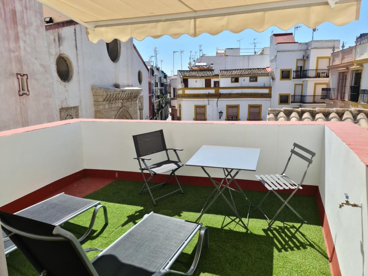 Casa Plaza De San Roman Sevilla Buitenkant foto